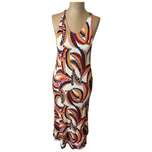 NWT! Farm Rio For Anthropologie Banana Dress Size LP